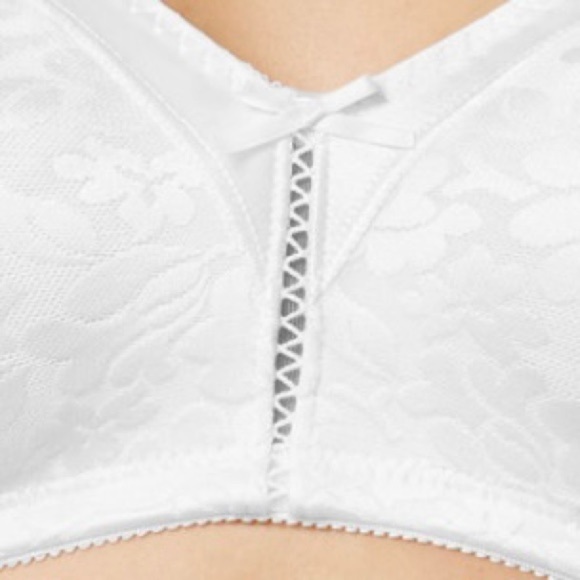Bali White bra classic support adjustable straps moisture wicking 42DD N… - Picture 3 of 9